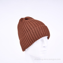 Adult knitted beanie for outdoor wear